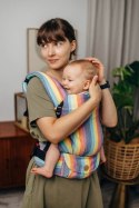 Nosidełko LennyLight z tkaniny skośno-krzyżowej, 100% bawełna , rozmiar standard - LUNA