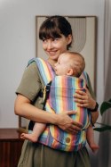 Nosidełko LennyLight z tkaniny skośno-krzyżowej, 100% bawełna , rozmiar standard - LUNA