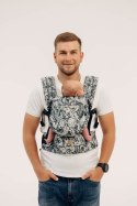 Nosidełko LennyLight z tkaniny żakardowej 100% bawełna , rozmiar standard - CLOCKWORK - FIX IT