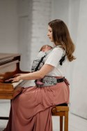 Nosidełko LennyLight z tkaniny żakardowej 100% bawełna , rozmiar standard - MELODY - POLONAISE