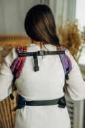 Nosidełko LennyLight z tkaniny żakardowej 100% bawełna , rozmiar standard - PAWI OGON - BOLERO