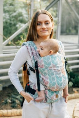 Nosidełko LennyLight z tkaniny żakardowej 100% bawełna , rozmiar standard - ZAPLĄTANI - PLAIT