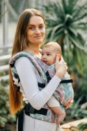 Nosidełko LennyLight z tkaniny żakardowej 100% bawełna , rozmiar standard - ZAPLĄTANI - PLAIT