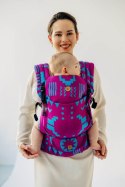 Nosidełko LennyLight z tkaniny żakardowej, rozmiar standard (56% wełna merino, 27% bawełna czesana, 17% jedwab noil) - EKSPERYME