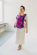 Nosidełko LennyLight z tkaniny żakardowej, rozmiar standard (56% wełna merino, 27% bawełna czesana, 17% jedwab noil) - EKSPERYME
