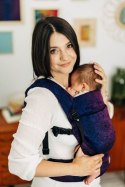 Nosidełko LennyLight z tkaniny żakardowej 100% bawełna , rozmiar standard - DZIKIE WINO - BOUQUET