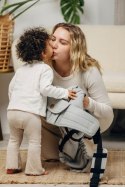 Nosidełko LennyPreschool, splot jodełkowy, 100% bawełna, rozmiar preschool - MAŁA JODEŁKA SZARA