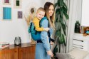 Nosidełko LennyPreschool z tkaniny skośno-krzyżowej 100% bawełna, rozmiar preschool - AIRGLOW