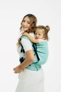 Nosidełko LennyPreschool z tkaniny skośno-krzyżowej 100% bawełna, rozmiar preschool - MATCHA