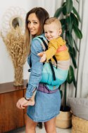 Nosidełko LennyPreschool z tkaniny skośno-krzyżowej 100% bawełna, rozmiar preschool - PASTELS