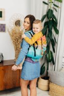 Nosidełko LennyPreschool z tkaniny skośno-krzyżowej 100% bawełna, rozmiar preschool - PASTELS