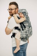 Nosidełko LennyPreschool z tkaniny żakardowej 100% bawełna, rozmiar preschool - CLOCKWORK - FIX IT