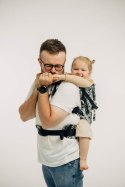 Nosidełko LennyPreschool z tkaniny żakardowej 100% bawełna, rozmiar preschool - CLOCKWORK - FIX IT