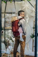 Nosidełko LennyPreschool z tkaniny żakardowej 100% bawełna, rozmiar preschool - INFINITY - GERDA