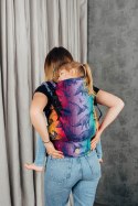 Nosidełko LennyPreschool z tkaniny żakardowej 100% bawełna, rozmiar preschool - PARK JURAJSKI - NOWA ERA