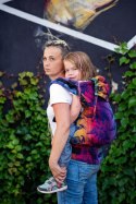 Nosidełko LennyPreschool z tkaniny żakardowej 100% bawełna, rozmiar preschool - PARK JURAJSKI - NOWA ERA