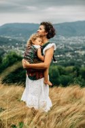 Nosidełko LennyPreschool z tkaniny żakardowej 100% bawełna, rozmiar preschool - RAINFOREST - DIVERSE