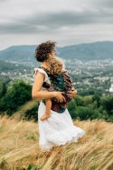 Nosidełko LennyPreschool z tkaniny żakardowej 100% bawełna, rozmiar preschool - RAINFOREST - DIVERSE