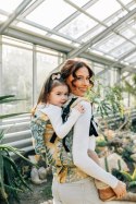 Nosidełko LennyPreschool z tkaniny żakardowej 100% bawełna, rozmiar preschool - RAINFOREST - SELVA
