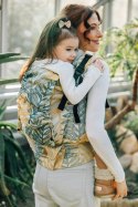 Nosidełko LennyPreschool z tkaniny żakardowej 100% bawełna, rozmiar preschool - RAINFOREST - SELVA