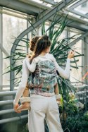 Nosidełko LennyPreschool z tkaniny żakardowej 100% bawełna, rozmiar preschool - ZAPLĄTANI - PLAIT