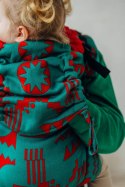 Nosidełko LennyPreschool z tkaniny żakardowej, rozmiar preschool (74% wełna merino, 26% bawełna czesana) - EKSPERYMENT nr 28