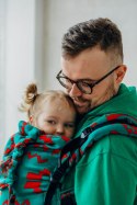 Nosidełko LennyPreschool z tkaniny żakardowej, rozmiar preschool (74% wełna merino, 26% bawełna czesana) - EKSPERYMENT nr 28