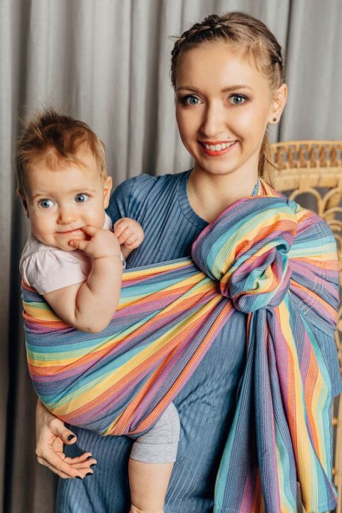 Chusta kółkowa, splot skośno-krzyżowy, (100% bawełna), ramię bez zakładek - LUNA - standard 1.8m