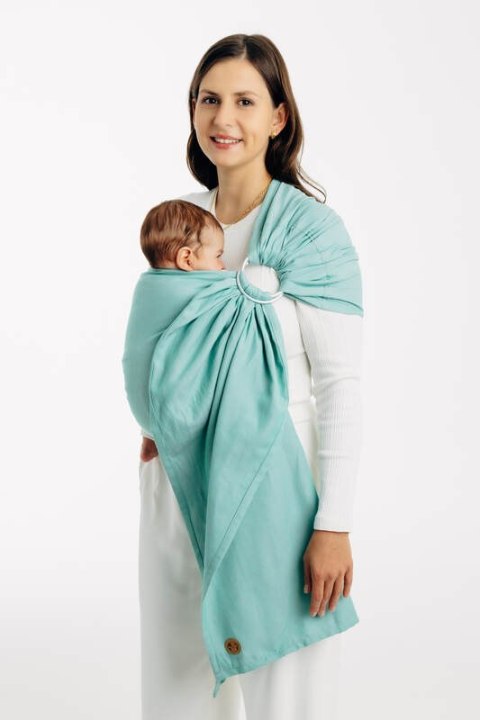 Chusta kółkowa, splot skośno-krzyżowy, (100% bawełna), ramię bez zakładek - MATCHA - standard 1.8m