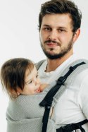 Moje Pierwsze Nosidełko LennyUpGrade PRO, splot jodełkowy, 100% bawełna , rozmiar standard - MAŁA JODEŁKA SZARA