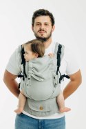 Moje Pierwsze Nosidełko LennyUpGrade PRO, splot jodełkowy, 100% bawełna , rozmiar standard - MAŁA JODEŁKA SZARA