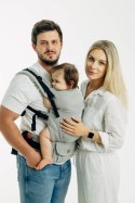 Moje Pierwsze Nosidełko LennyUpGrade PRO, splot jodełkowy, 100% bawełna , rozmiar standard - MAŁA JODEŁKA SZARA