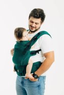 Moje Pierwsze Nosidełko LennyUpGrade PRO, splot jodełkowy, 100% bawełna , rozmiar standard - SZMARAGD