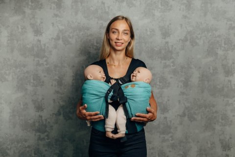 Nosidełko LennyTwin, splot jodełkowy, 100% bawełna , rozmiar standard - EDYCJA DLA PROFESJONALISTÓW - ENTWINE