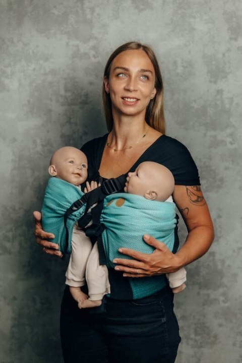 Nosidełko LennyTwin, splot jodełkowy, 100% bawełna , rozmiar standard - EDYCJA DLA PROFESJONALISTÓW - ENTWINE