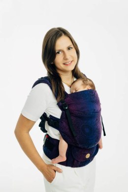Nosidełko LennyUpGrade PRO z tkaniny żakardowej 100% bawełna , rozmiar standard - DZIKIE WINO - BOUQUET
