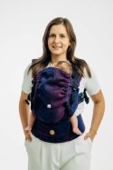 Nosidełko LennyUpGrade PRO z tkaniny żakardowej 100% bawełna , rozmiar standard - DZIKIE WINO - BOUQUET