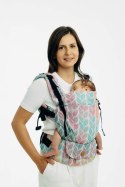 Nosidełko LennyUpGrade PRO z tkaniny żakardowej 100% bawełna , rozmiar standard - ZAPLĄTANI - PLAIT