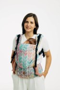 Nosidełko LennyUpGrade PRO z tkaniny żakardowej 100% bawełna , rozmiar standard - ZAPLĄTANI - PLAIT