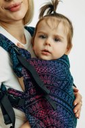 Nosidełko LennyUpGrade PRO z tkaniny żakardowej 60% bawełna, 28% wełna merino, 8% jedwab, 4% kaszmir , rozmiar standard, PAWI OG