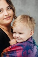 Żakardowa chusta kółkowa do noszenia dzieci, 100% bawełna, ramię bez zakładek - PARK JURAJSKI - NOWA ERA - standard 1.8m