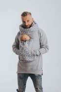 Bluza do noszenia dzieci 3.0 - Szary Melanż z Perłą - rozmiar S