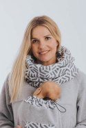 Bluza do noszenia dzieci 3.0 - Szary Melanż z Perłą - rozmiar S