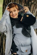 Golfik dla dziecka i mamy (polar) - Czarny