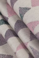 Żakardowa chusta do noszenia dzieci, 61% bawełna, 39% wiskoza bambusowa - EAGLE ROCKS - PEAK - rozmiar XL