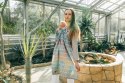 Żakardowa chusta kółkowa do noszenia dzieci, (100% bawełna), ramię bez zakładek - ZAPLĄTANI - PLAIT - standard 1.8m