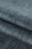 Chusta do noszenia dzieci, splot chevron, 100% len - ARROW - WAVE - rozmiar XS