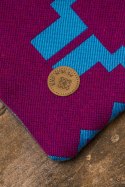 Żakardowa chusta do noszenia dzieci (56% wełna merino, 27% bawełna czesana, 17% jedwab noil) - EKSPERYMENT nr 36 - rozmiar S