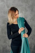 Chusta do noszenia dzieci, tkana splotem jodełkowym, bawełna - EDYCJA DLA PROFESJONALISTÓW - ENTWINE - rozmiar L