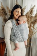 Żakardowa chusta do noszenia dzieci, (100% bawełna) - LITTLE LOVE - PULSE - rozmiar L